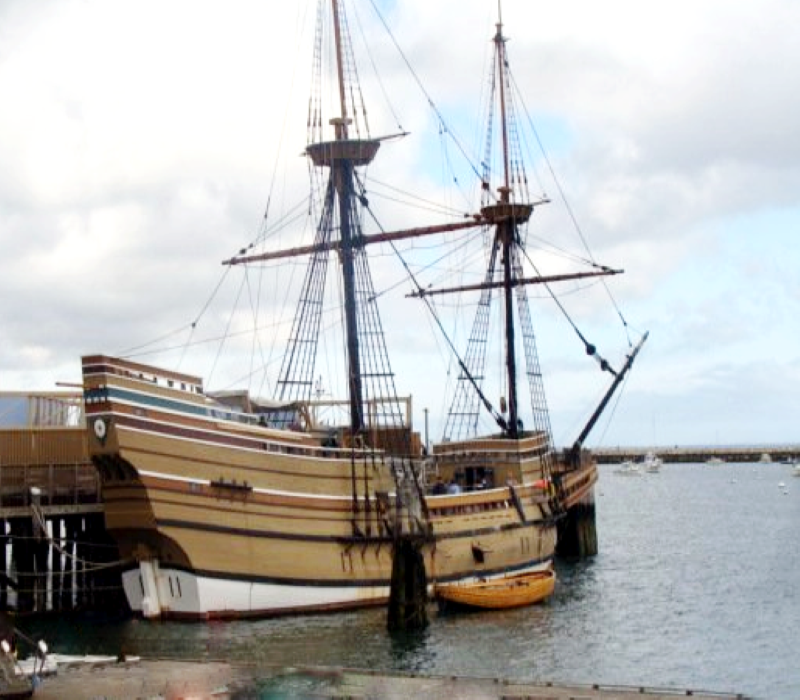 The Mayflower, Plymouth Mass.