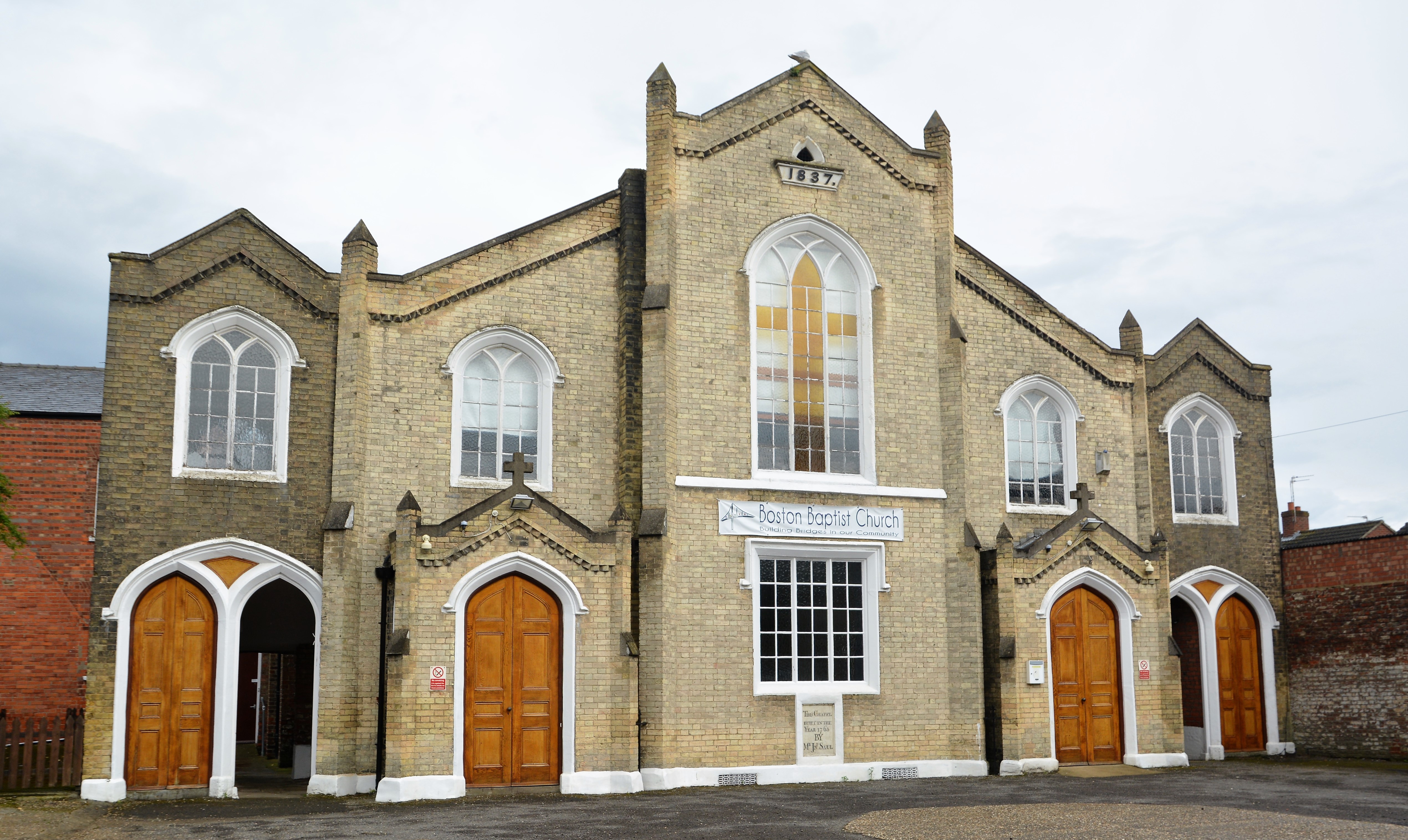 image of the baptist Chapel in Boston